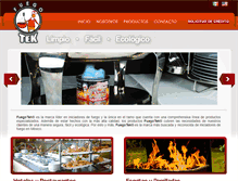 Tablet Screenshot of fuegotek.com